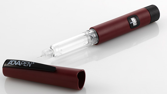 AdvaPen, an insulin reusable pen injector -Parenteral drug delivery devices