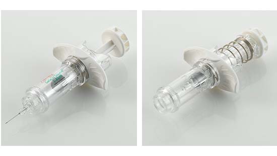 Safe'n'Sound 2.25ml: Robust and ergonomic design for user safety, suitable for biologic and high-value drugs